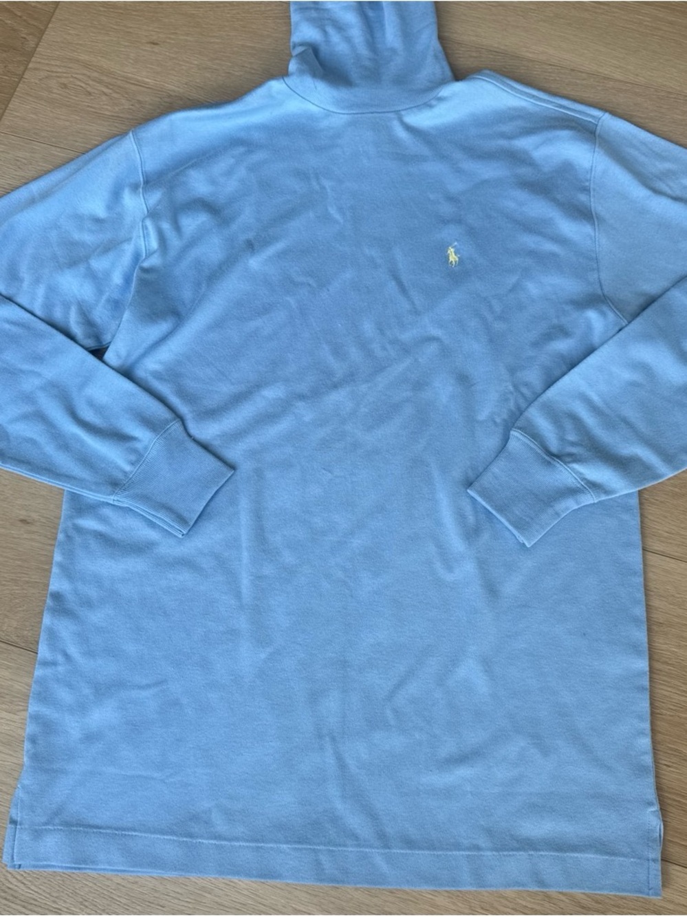 Ralph Lauren Light Blue Turtleneck Sweatshirt